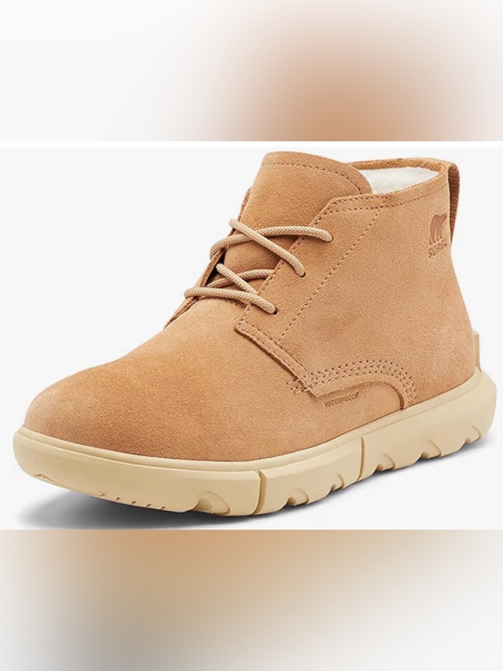 SOREL Explorer Chukka Boots Mens 11 Tan Brown Next Drift Waterproof Lined